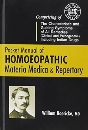 Pocket manual of Homoeopathic Materia Medica & Repertory